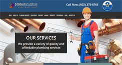 Desktop Screenshot of johncoplumbing.com